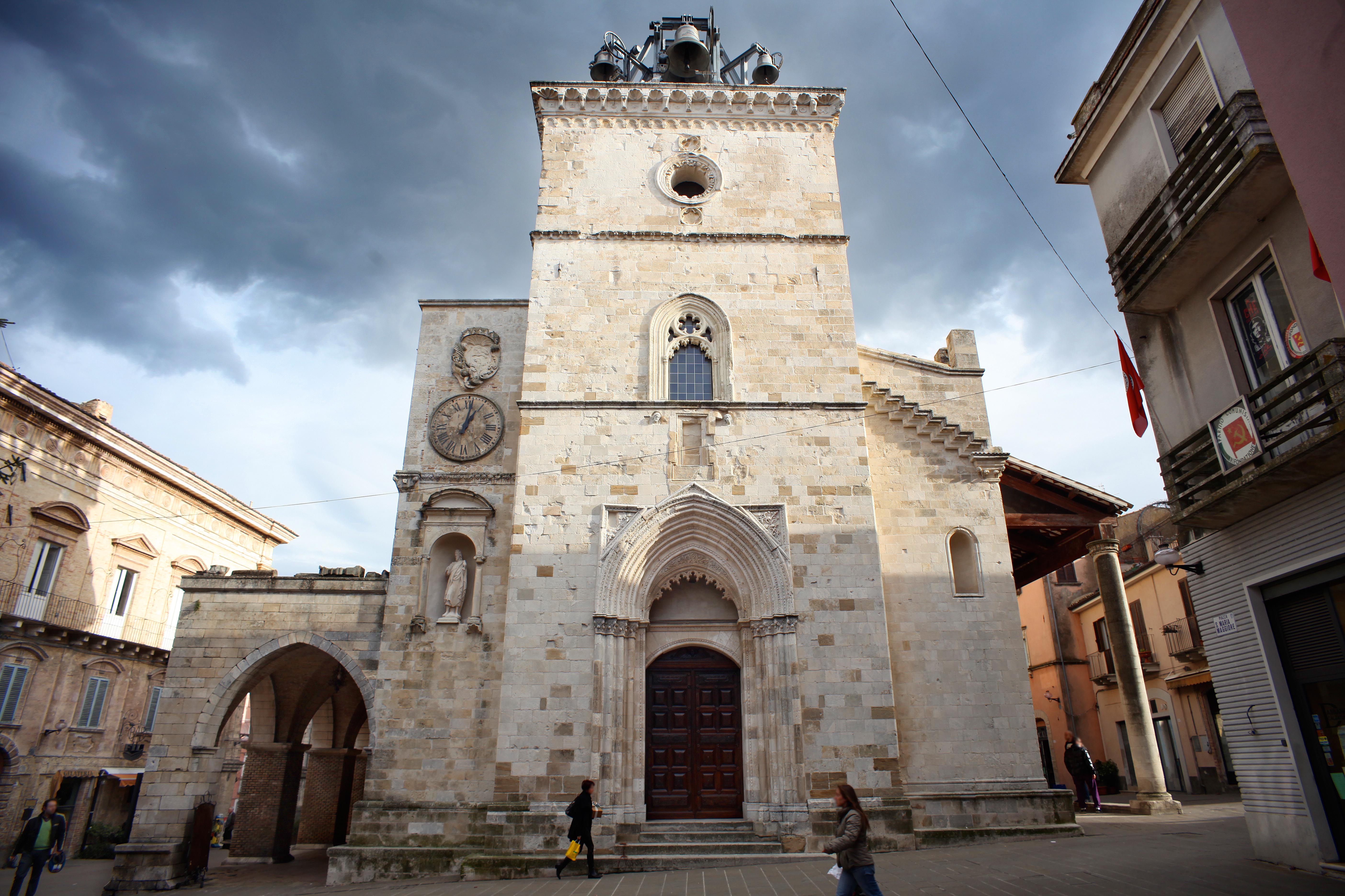cineturismo, location, cinema, turismo, collegiata di Santa Maria Maggiore, duomo, Guardiagrele, Chieti, Abruzzo
